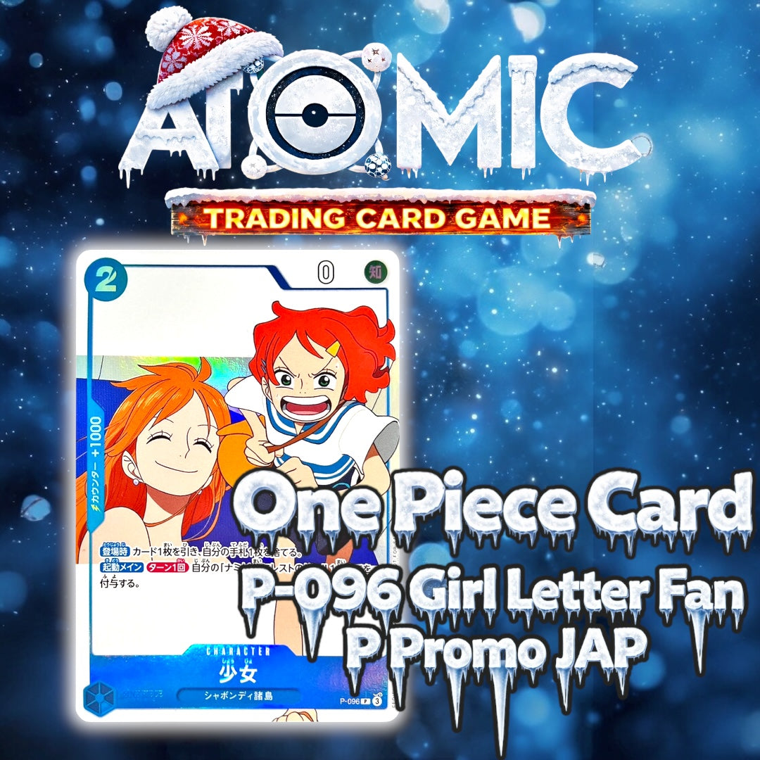 One piece card game p-096 nami fan letter (jap)