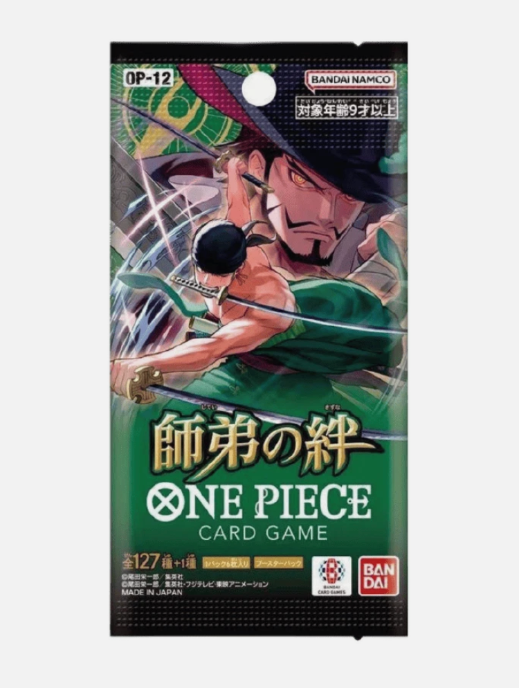 One Piece Card Game Booster Pack OP12 Legacy of the Master (JP)