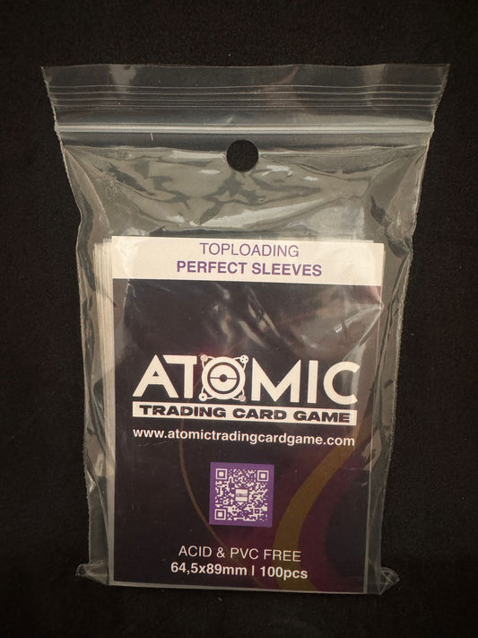 Bundle Atomic - 2 ( 5 standard sleeves , 5 perfect sleeves ,5 top loader )