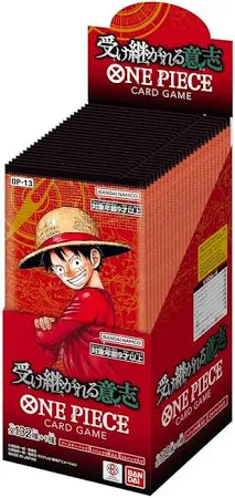 One Piece Card Game Carrying on His Will OP13 Display – 24 Buste (JP)