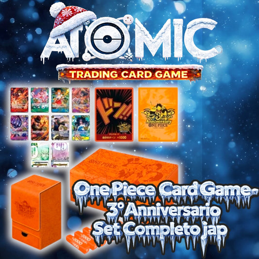 One piece card game set 3º anniversario giapponese