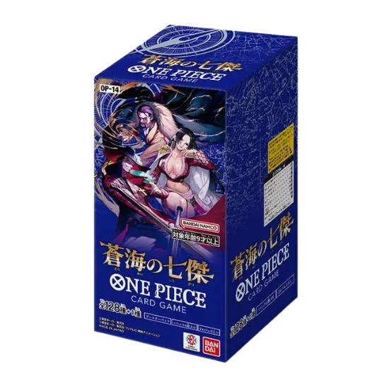 One Piece OP-14 Seven Warlords of The Sea Booster Box 24 Bustine (JP)