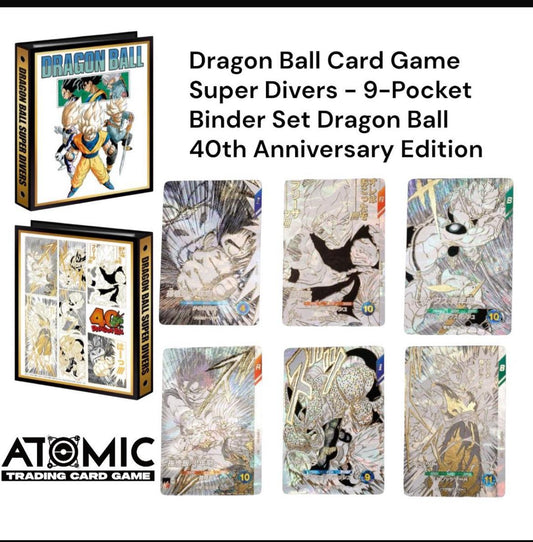 Dragon Ball Card Game Super Drivers Binder Set 40th