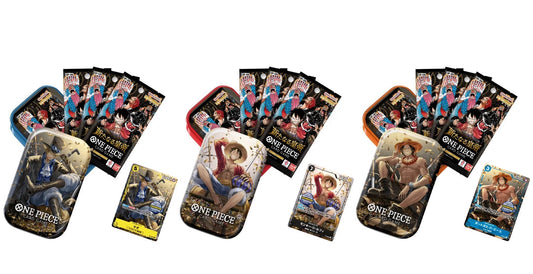 One Piece TCG Mini Tin Set VOL. 1 (3 pcs) - OP09 JAP