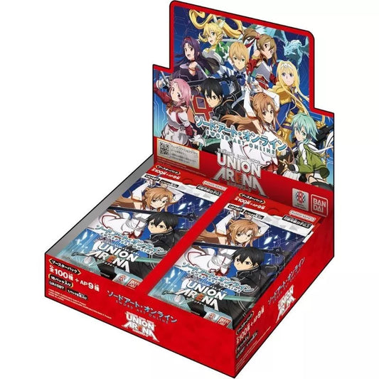 BANDAI Union Arena Sword Art Online UA15BT Booster Pack Box